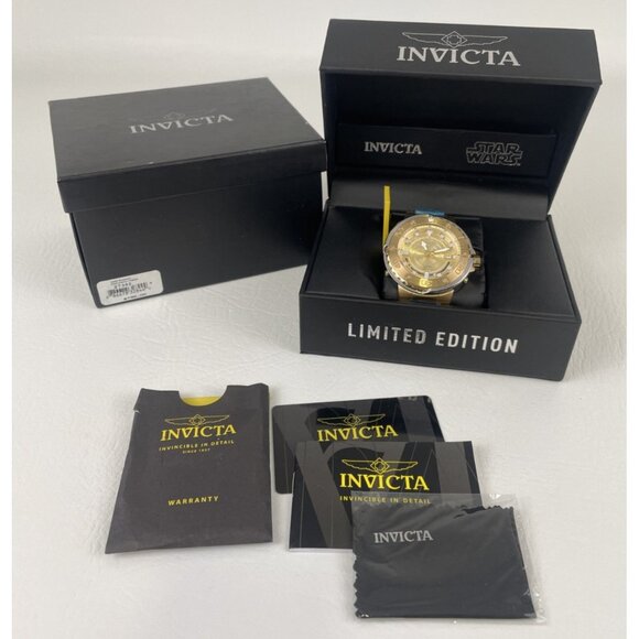 Invicta Other - INVICTA Model 26114 Star Wars C3PO Automatic Limited Edition Watch 2017 NOS